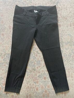 Old Navy Maternity Pixie Side-Panel Pant Micro-dot